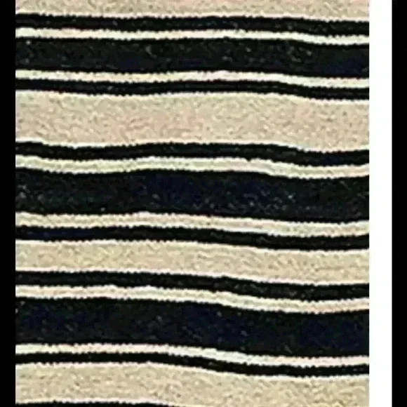 Lemieux Et Cie by Momeni Metlili Black And Tan MTL-4 Runner Area Rug, 2'3 x 8'